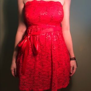 Red Cocktail Dress